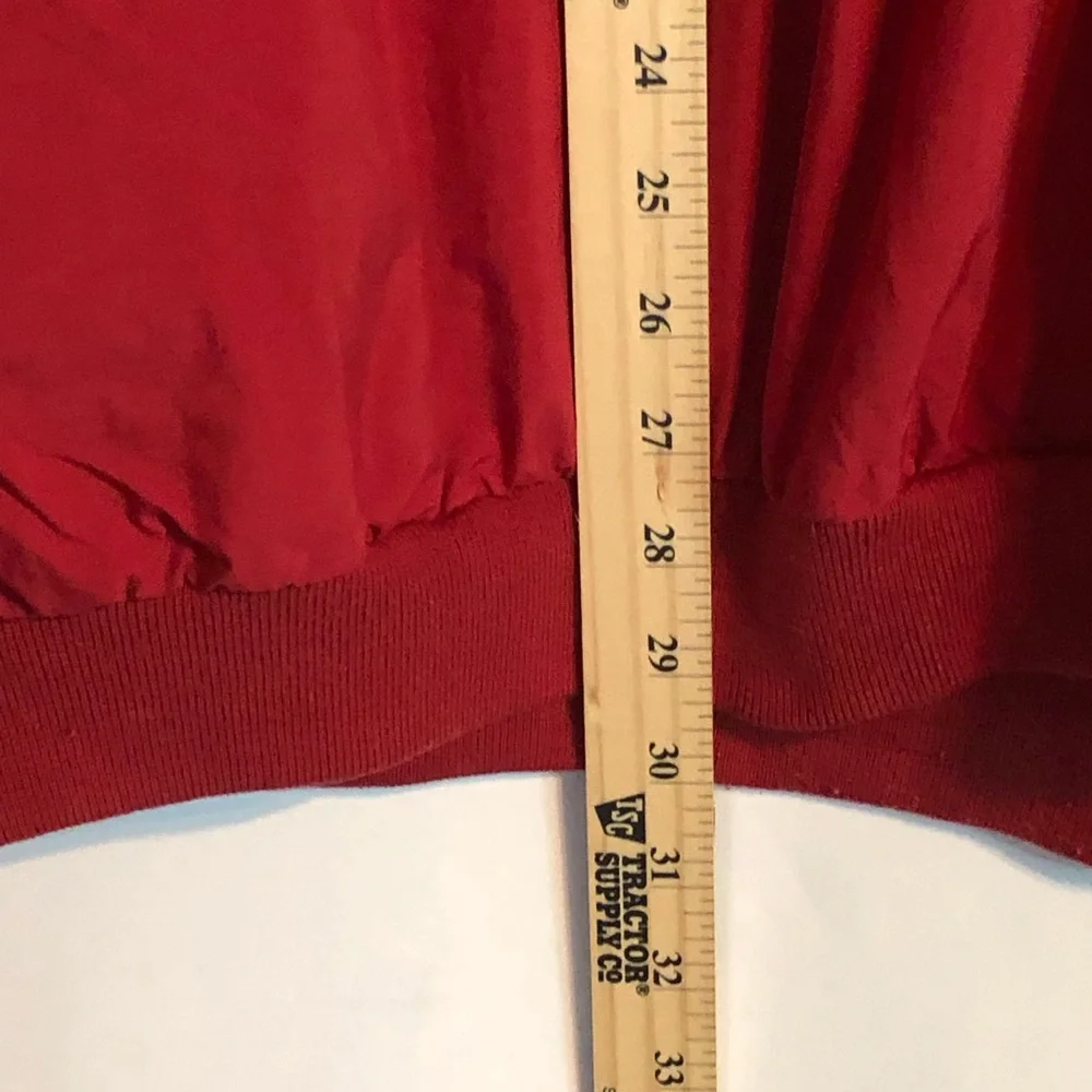 Izod Red Windbreaker Jacket